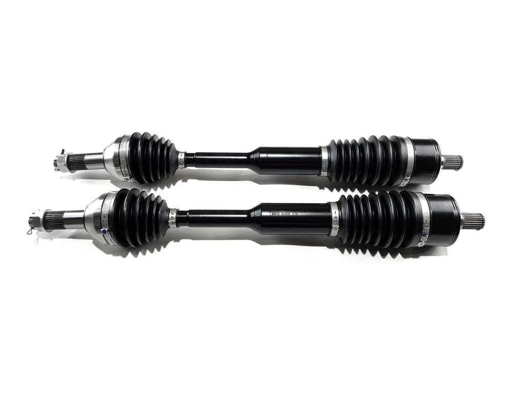 Monster XP Series Rear CV Axles for Can-Am 705503100, Left & Right, Telescoping, Built Tough, 4340 Chromoly Steel, Direct Fit, Factory Length with 4" of Travel 1