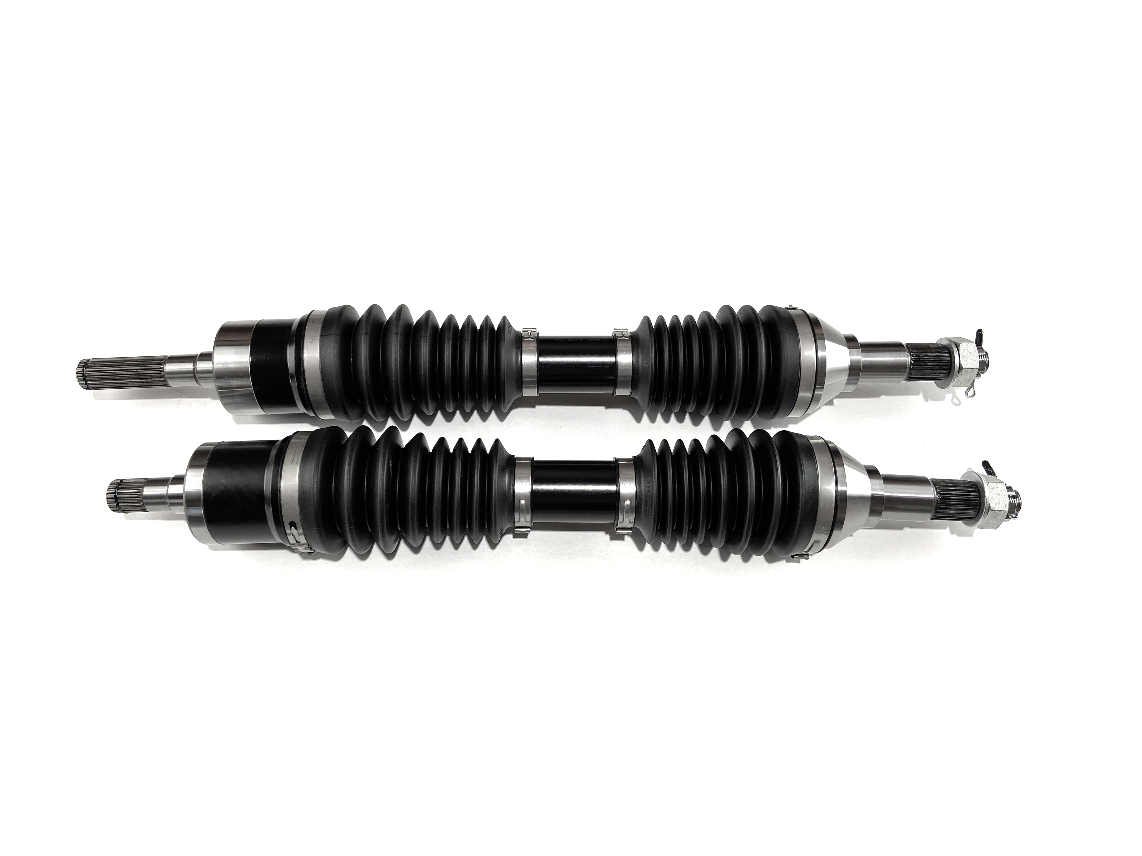 Monster XP Series Front CV Axles for Can-Am 705402237, 705402238, Left & Right, Telescoping, Built Tough, 4340 Chromoly Steel, Direct Fit, Factory Length with 4" of Travel 1