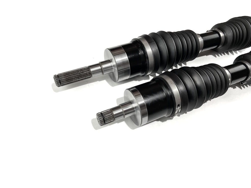 Monster XP Series Front CV Axles for Can-Am 705402237, 705402238, Left & Right, Telescoping, Built Tough, 4340 Chromoly Steel, Direct Fit, Factory Length with 4" of Travel 3