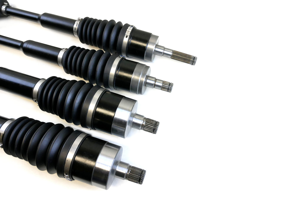 Monster XP Series Full CV Axle Set for Can-Am 705400952, 705400953, 705502359, Front & Rear, Telescoping, Built Tough, 4340 Chromoly Steel, Direct Fit, Factory Length with 4" of Travel 4