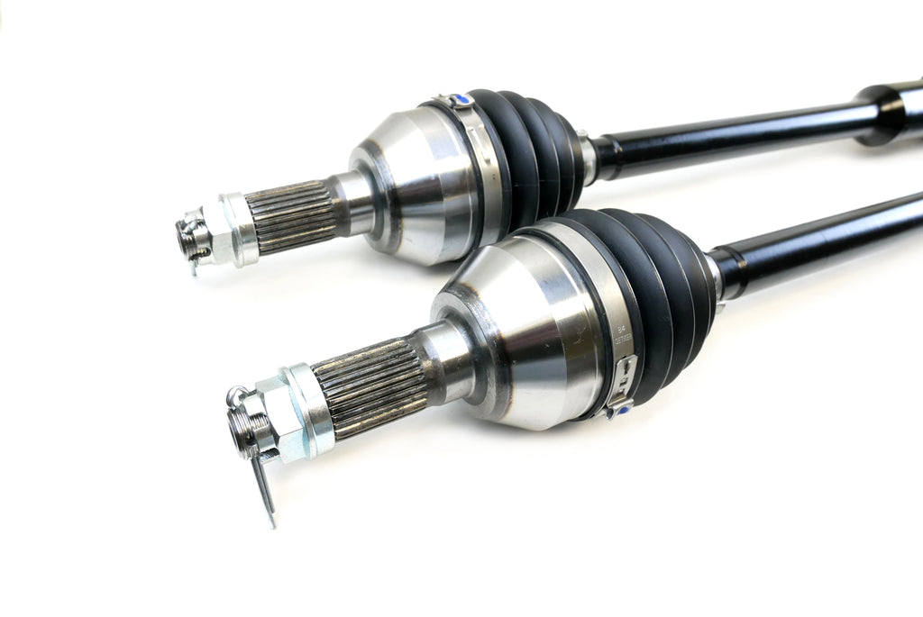 Monster XP Series Full CV Axle Set for Can-Am 705401829, 705401830, 705502362, Telescoping, Built Tough, 4340 Chromoly, Direct Fit, Factory Length with 4" of Travel 4