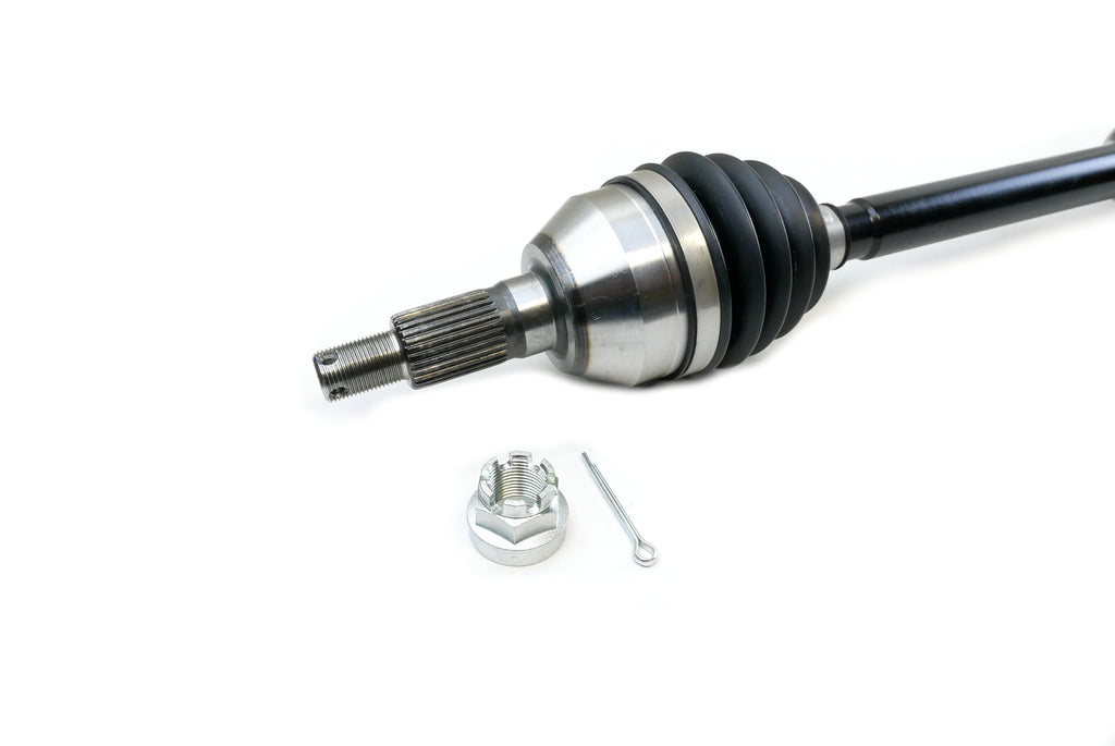 Monster XP Series Front Left CV Axle & Brg for Can-Am 705402097, Telescoping, 4340 Chromoly, Factory Length with 4" of Travel 4