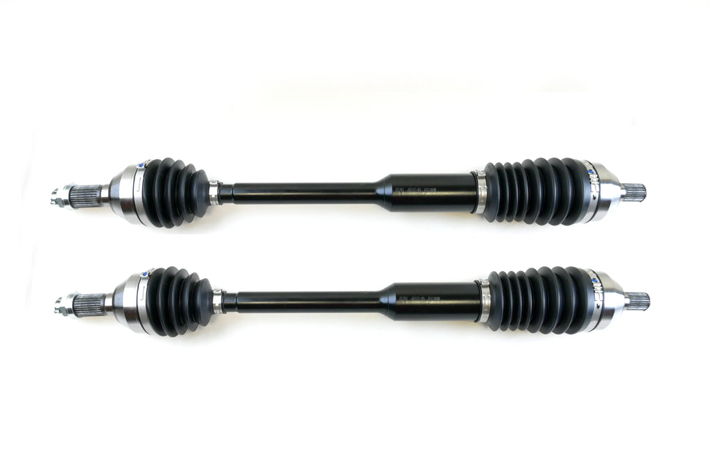Monster XP Series Front CV Axles for Can-Am 705401634, Left & Right, Telescoping, Built Tough, 4340 Chromoly Steel, Direct Fit, Factory Length with 4" of Travel