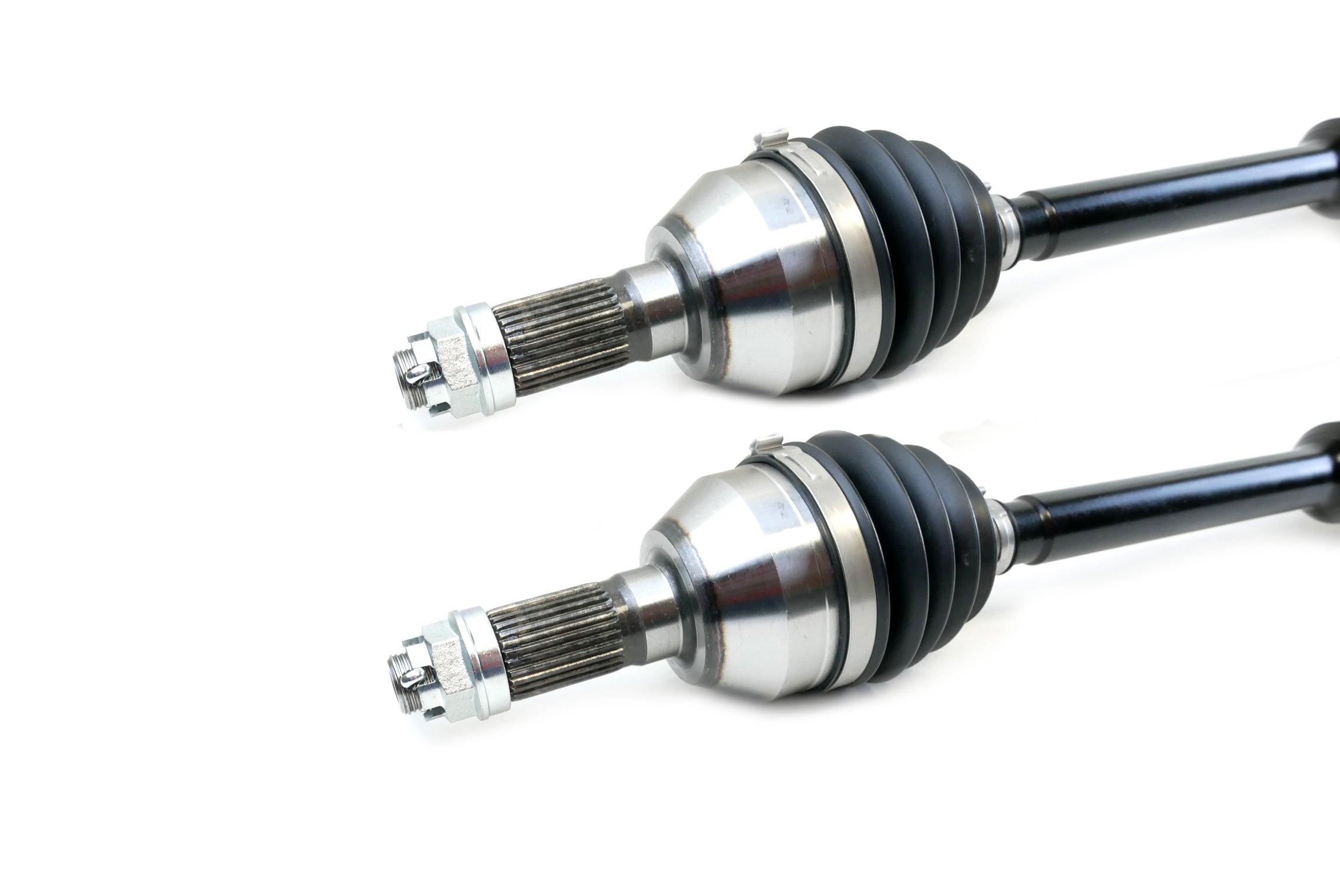 Monster XP Series Front CV Axles & Brgs for Can-Am 705401634, Left & Right, Telescoping, Built Tough, 4340 Chromoly Steel, Direct Fit, Factory Length with 4" of Travel 4