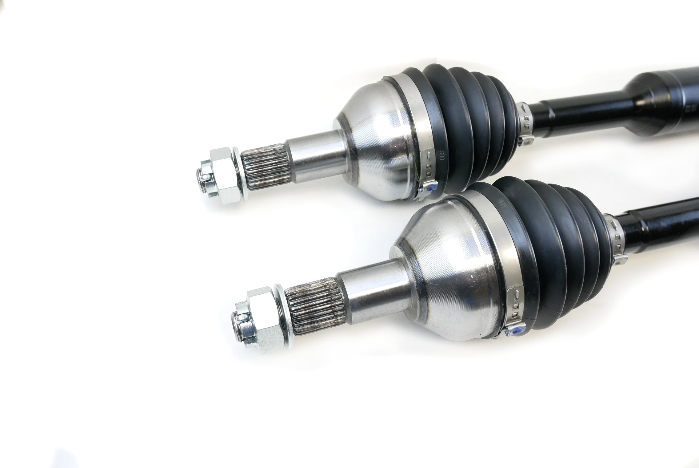 Monster XP Series Rear CV Axles for Can-Am Commander 800 & 1000 2011-2015, Left & Right, Telescoping, Built Tough, 4340 Chromoly Steel, Direct Fit, Factory Length with 4" of Travel 4