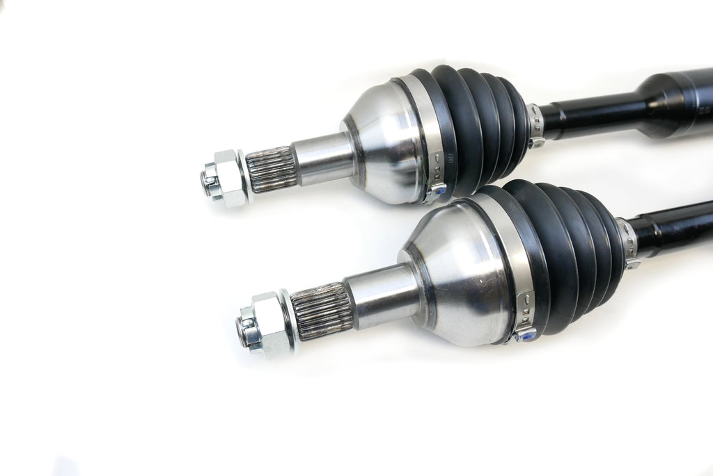 Monster XP Series Rear CV Axles & Brgs for Can-Am Commander 800 & 1000 2011-2015, Left & Right, Telescoping, Built Tough, 4340 Chromoly Steel, Direct Fit, Factory Length with 4" of Travel 4