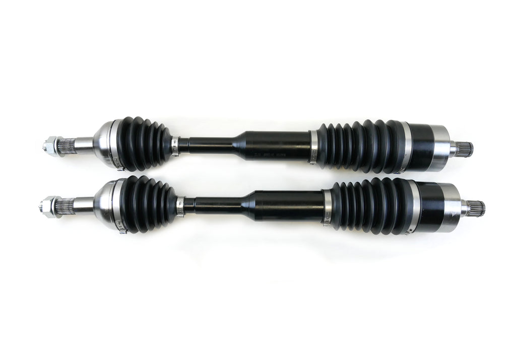 Monster XP Series Rear CV Axles for Can-Am Commander 800 & 1000 2011-2015, Left & Right, Telescoping, Built Tough, 4340 Chromoly Steel, Direct Fit, Factory Length with 4" of Travel 1
