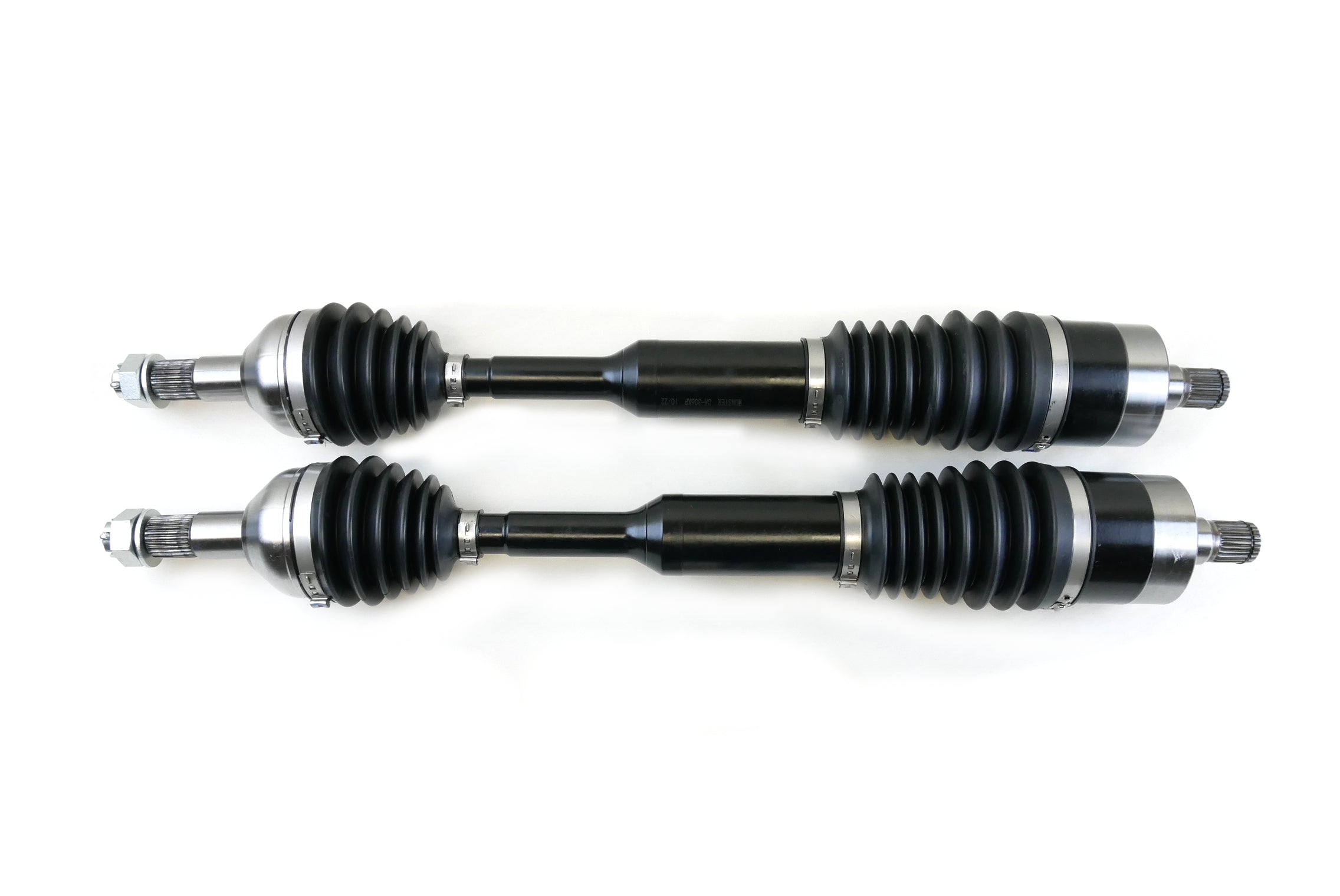 Monster XP Series Rear CV Axles for Can-Am Commander 800 & 1000 2011-2015, Left & Right, Telescoping, Built Tough, 4340 Chromoly Steel, Direct Fit, Factory Length with 4" of Travel 1