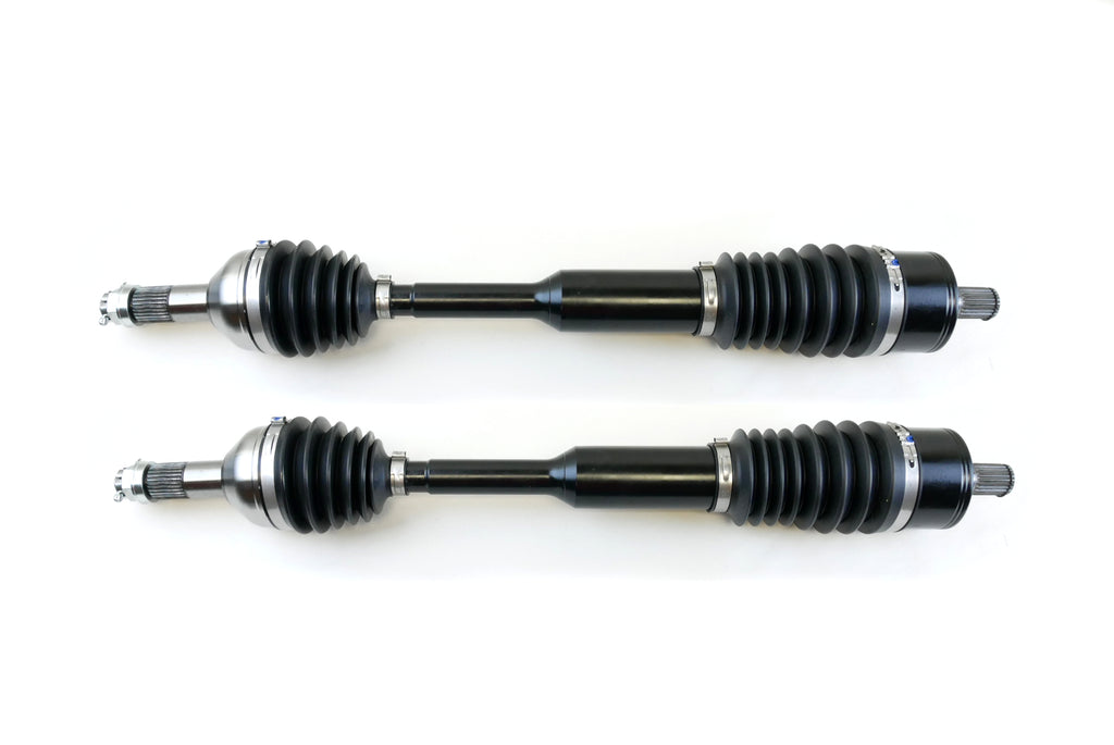 Monster XP Series Rear CV Axles for Can-Am 705502406, Left & Right, Telescoping, Built Tough, 4340 Chromoly Steel, Direct Fit, Factory Length with 4" of Travel