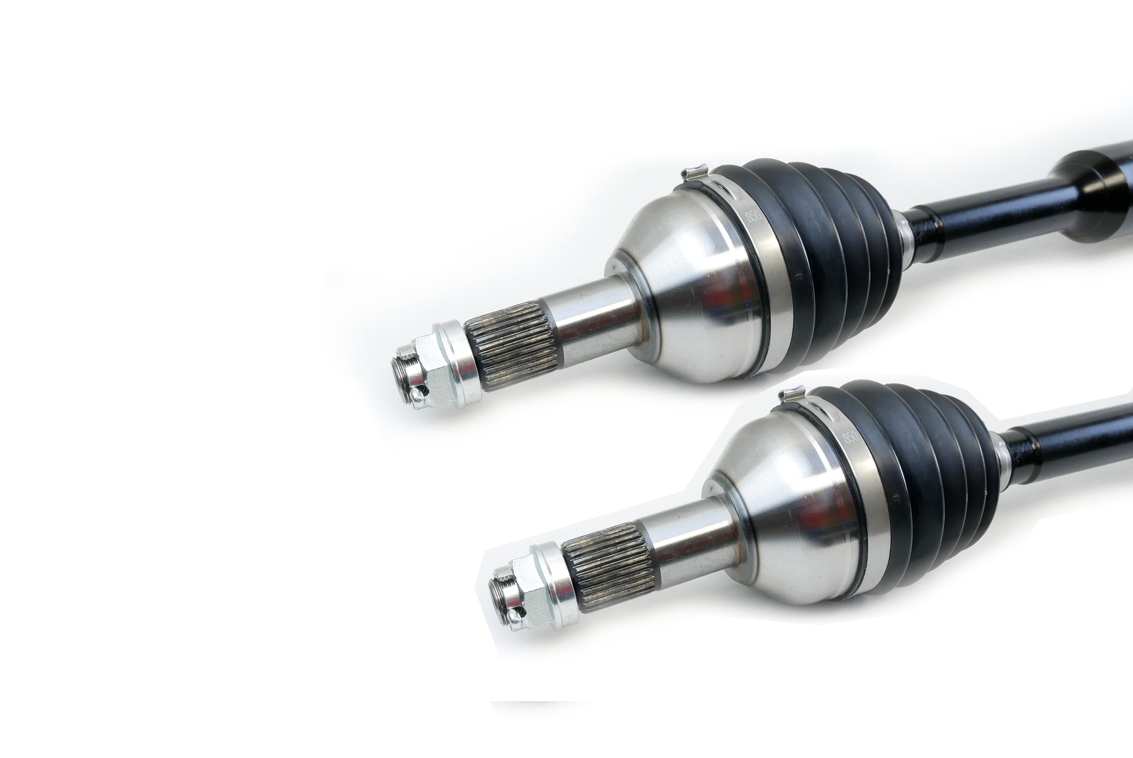 Monster XP Series Rear CV Axles for Can-Am 705502406, Left & Right, Telescoping, Built Tough, 4340 Chromoly Steel, Direct Fit, Factory Length with 4" of Travel 4