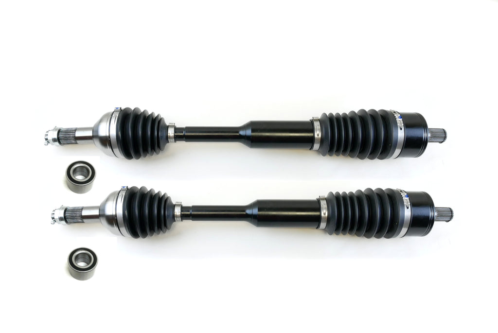Monster XP Series Rear CV Axles & Brgs for Can-Am 705502406, Left & Right, Telescoping, Built Tough, 4340 Chromoly Steel, Direct Fit, Factory Length with 4" of Travel