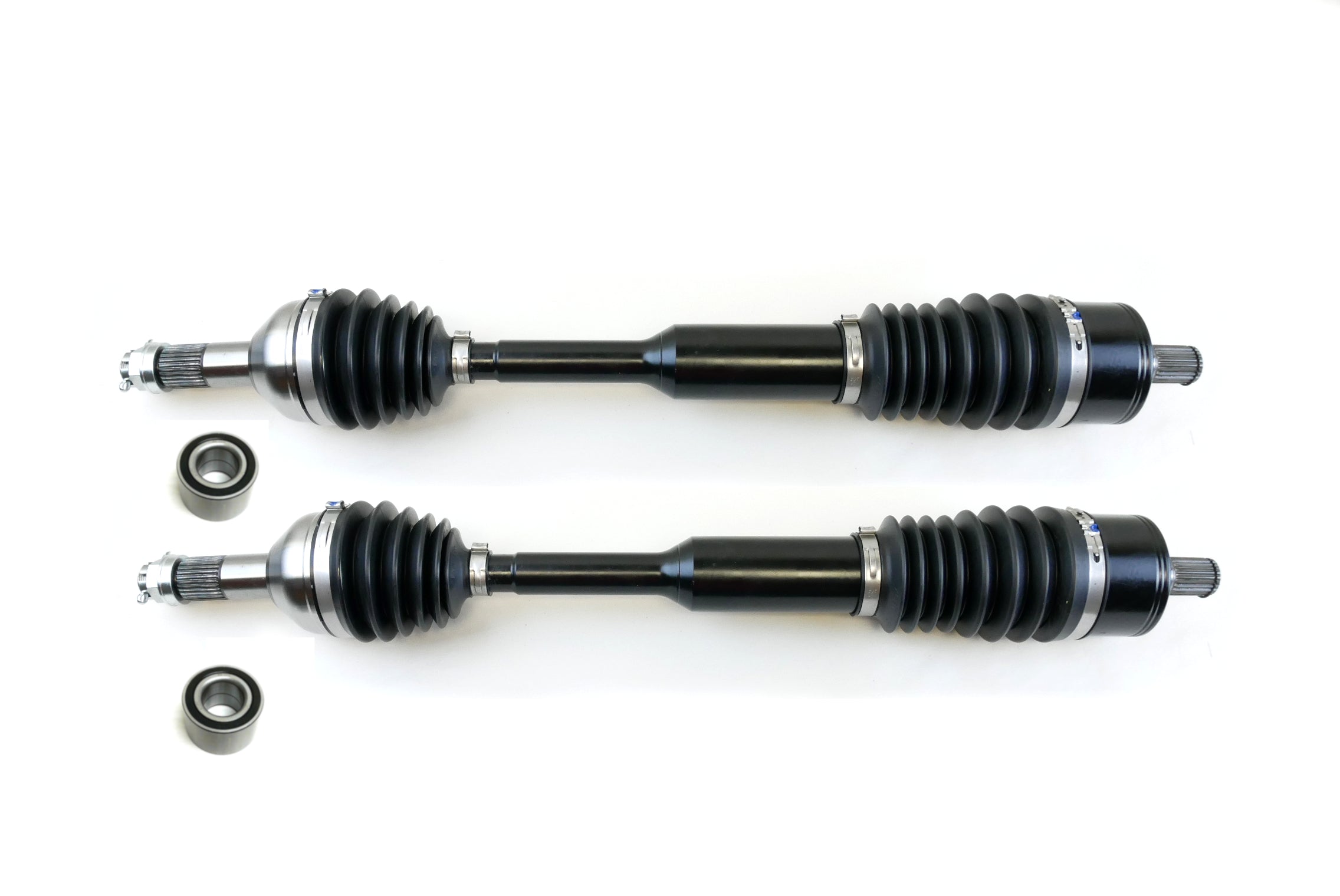 Monster XP Series Rear CV Axles & Brgs for Can-Am 705502406, Left & Right, Telescoping, Built Tough, 4340 Chromoly Steel, Direct Fit, Factory Length with 4" of Travel