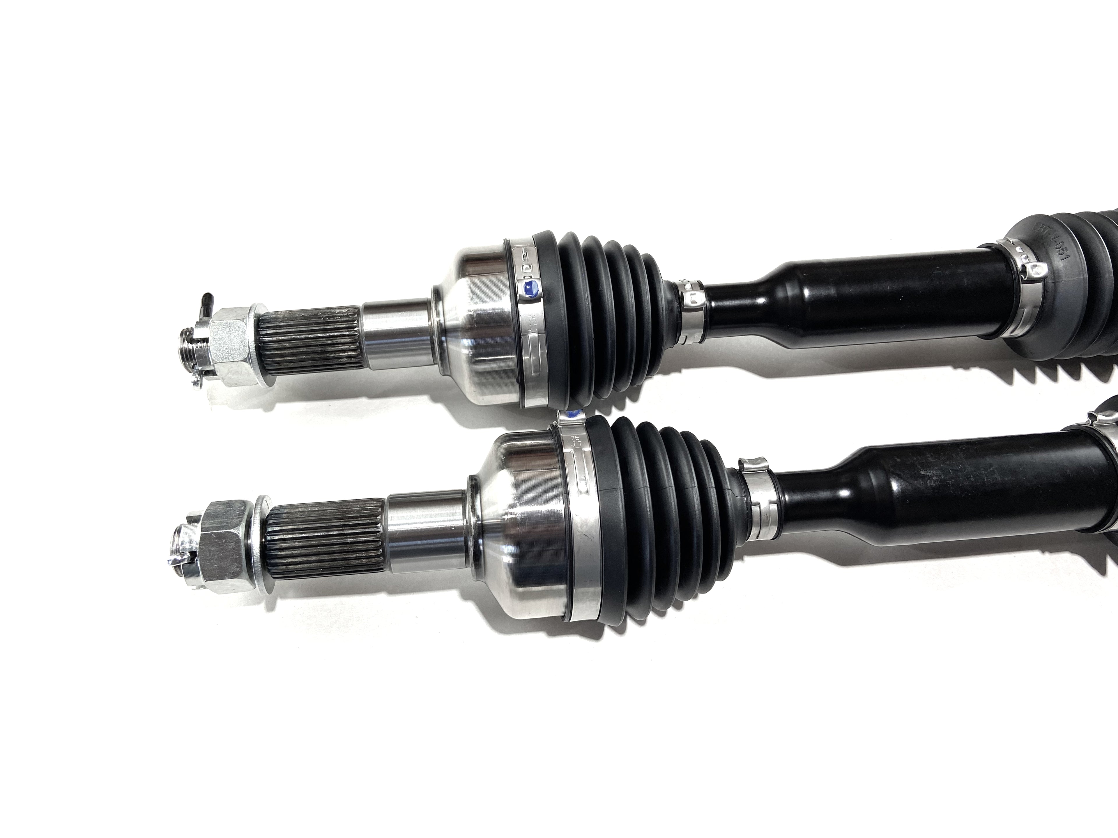 Monster XP Series Front CV Axles for CFMOTO ZFORCE 500 & Trail 800 2018-2022, Left & Right, Telescoping, Built Tough, 4340 Chromoly Steel, Direct Fit, Factory Length with 4" of Travel 4