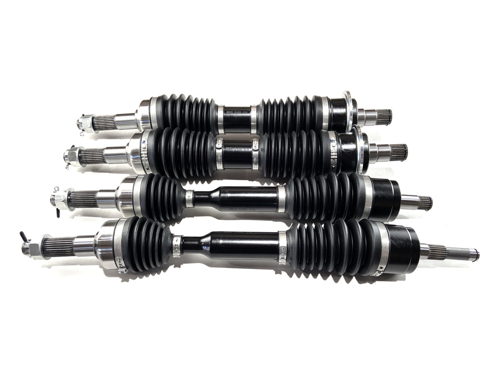 Monster XP Series Full CV Axle Set for CFMOTO ZFORCE 500 Trail & 800 Trail 2018-2022, Front & Rear, Telescoping, Built Tough, 4340 Chromoly Steel, Direct Fit, Factory Length with 4" of Travel 1
