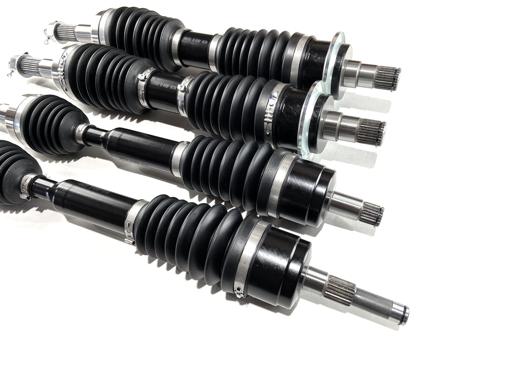 Monster XP Series Full CV Axle Set for CFMOTO ZFORCE 500 Trail & 800 Trail 2018-2022, Front & Rear, Telescoping, Built Tough, 4340 Chromoly Steel, Direct Fit, Factory Length with 4" of Travel 3