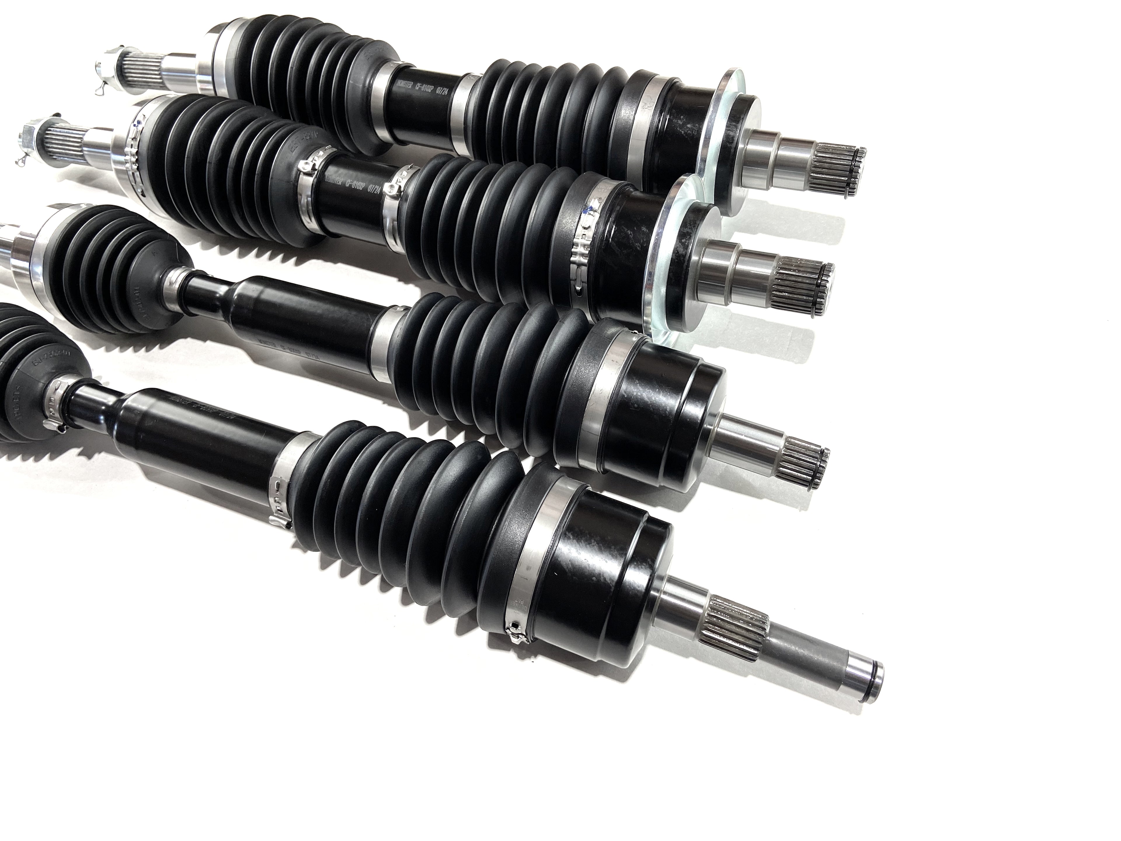 Monster XP Series Full CV Axle Set for CFMOTO ZFORCE 500 Trail & 800 Trail 2018-2022, Front & Rear, Telescoping, Built Tough, 4340 Chromoly Steel, Direct Fit, Factory Length with 4" of Travel 3