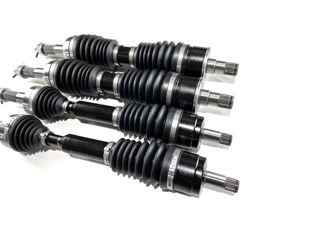 Monster XP Series Full CV Axle Set for CFMOTO CFORCE 800 1000 2018-2023, Front & Rear, Telescoping, Built Tough, 4340 Chromoly Steel, Direct Fit, Factory Length with 4" of Travel 3