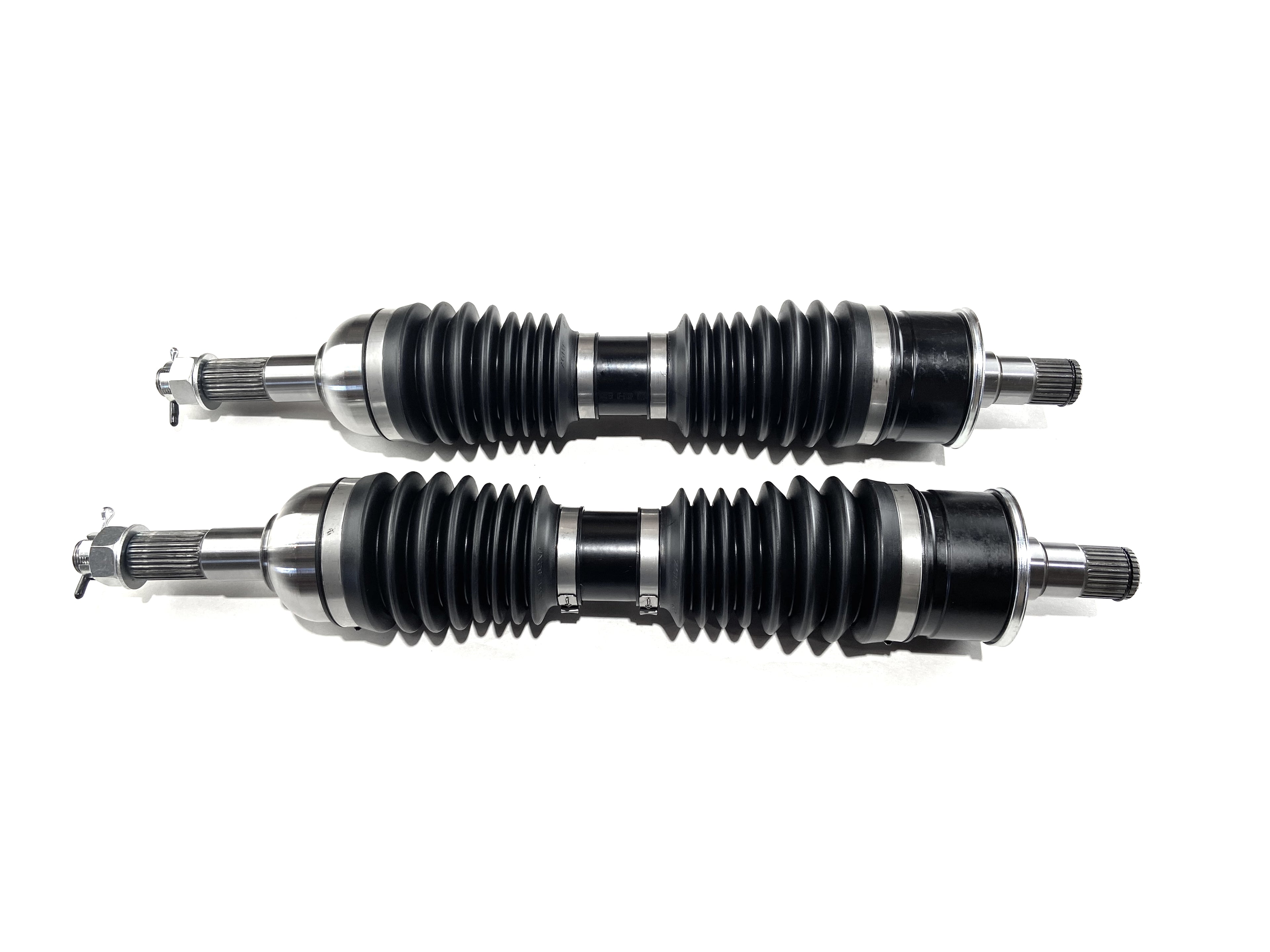 Monster XP Series Rear CV Axles for CFMOTO 9AY0-280300-00001, CFORCE 800 1000, Left & Right, Telescoping, Built Tough, 4340 Chromoly Steel, Direct Fit, Factory Length with 4" of Travel 1
