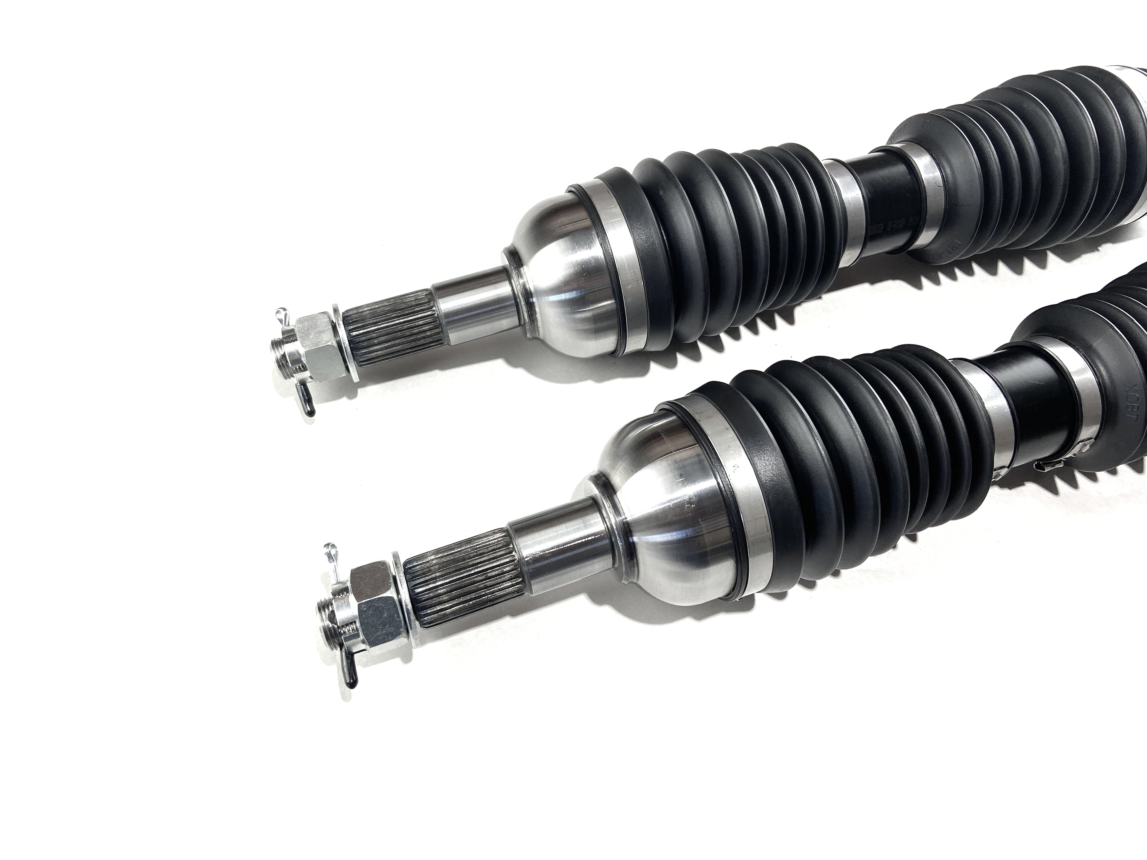 Monster XP Series Rear CV Axles for CFMOTO 9AY0-280300-00001, CFORCE 800 1000, Left & Right, Telescoping, Built Tough, 4340 Chromoly Steel, Direct Fit, Factory Length with 4" of Travel 4