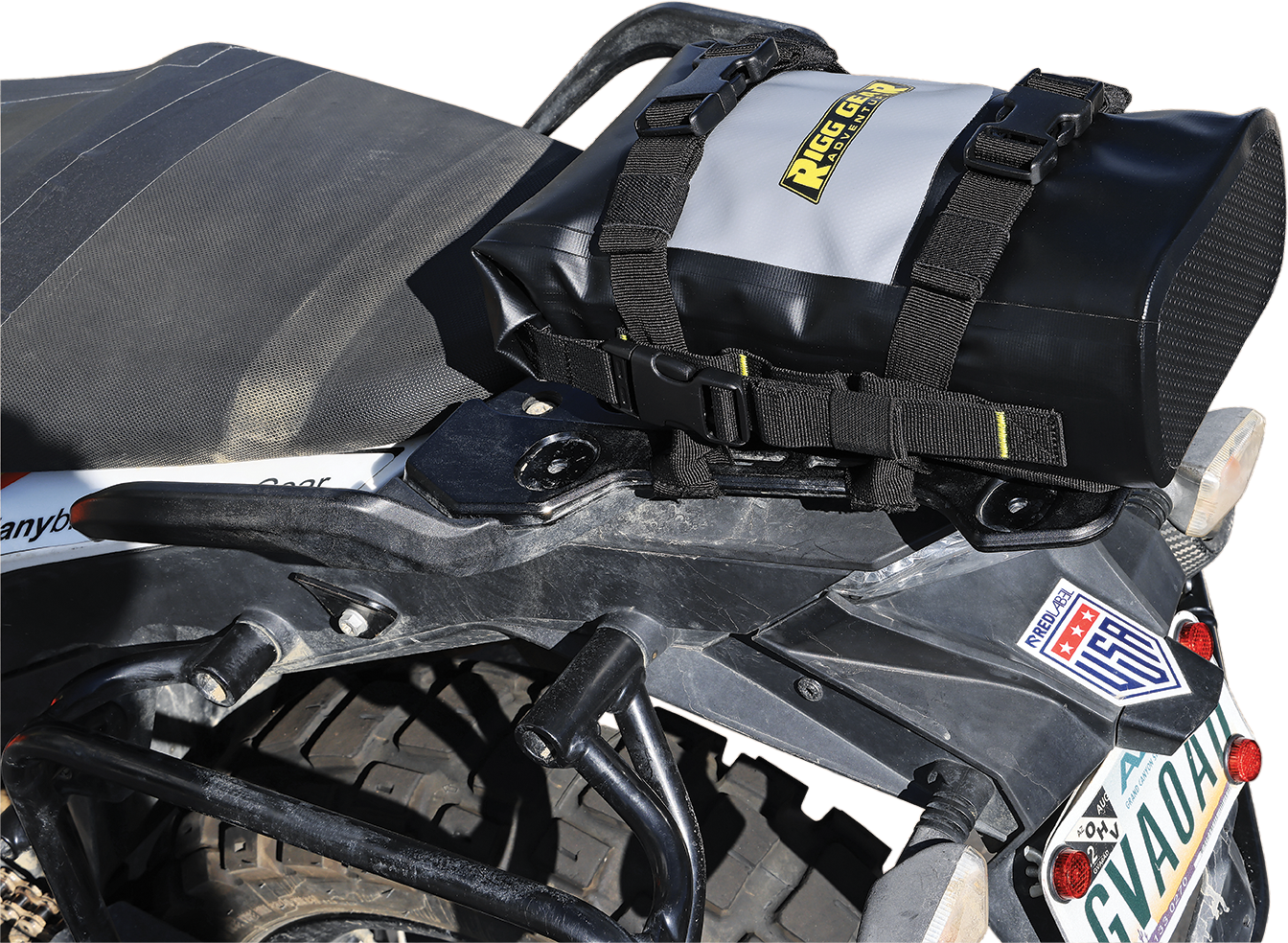 Hurricane Crash Bar/Tailbag Black/Grey 5L
