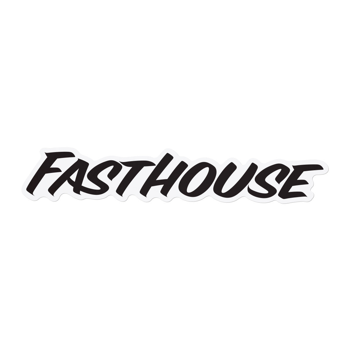 Black Logo Sticker by Fasthouse