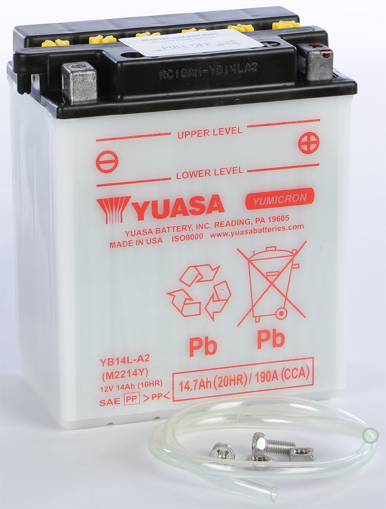 BATTERY YB14L-A2 CONVENTIONAL by YUASA
