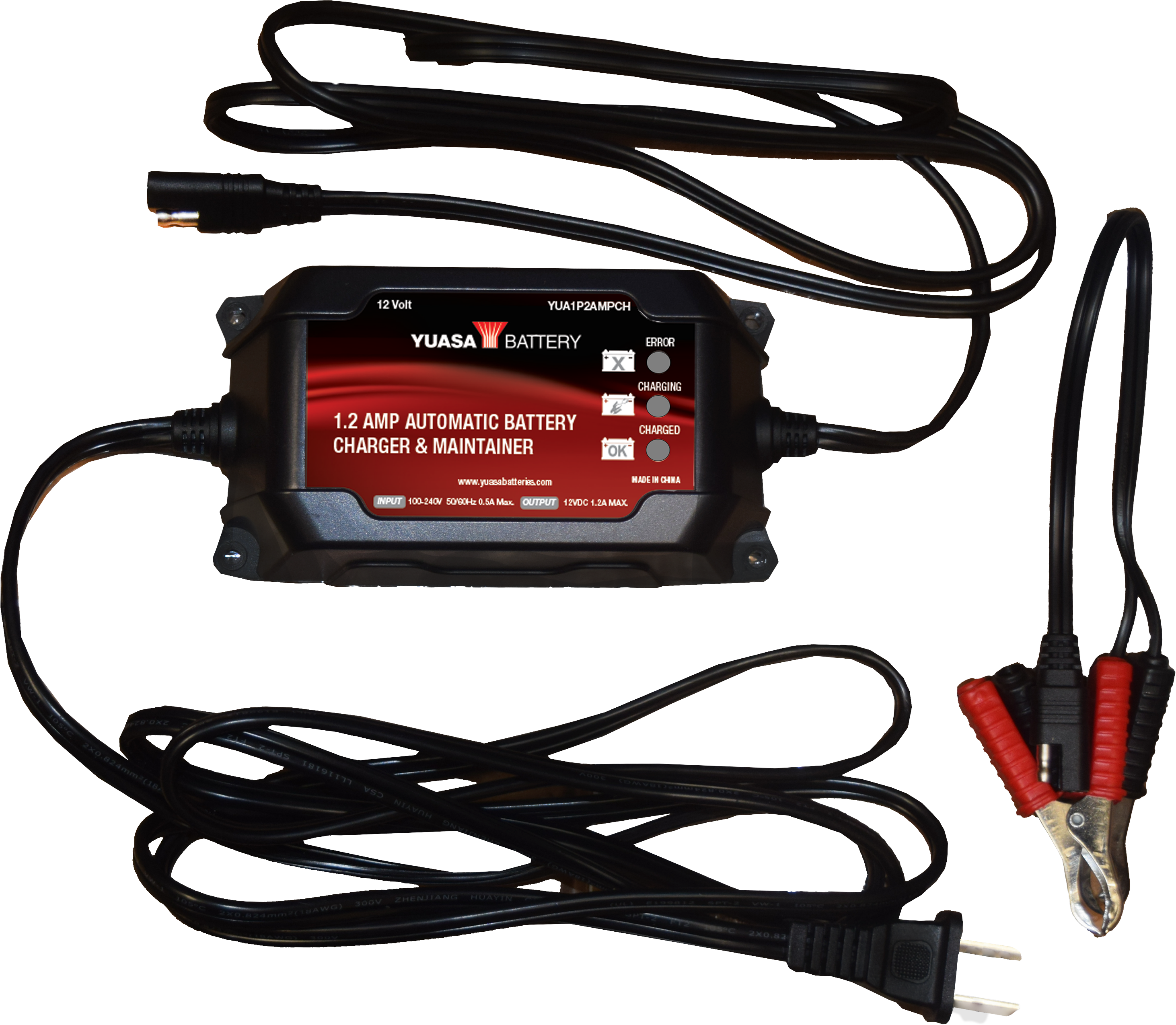 1.2 AMP CHARGER & MAINTAINER (12V) by YUASA