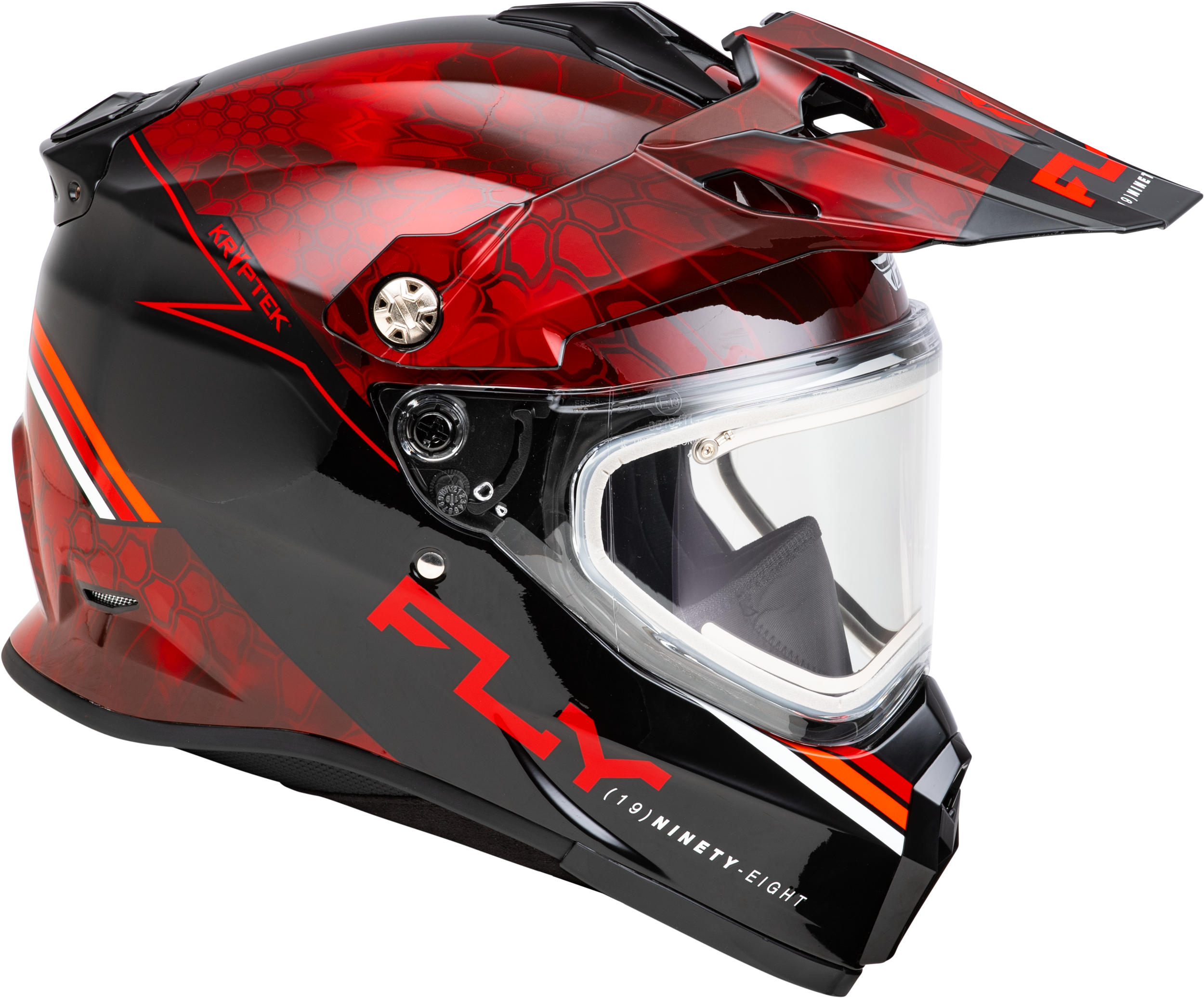 Fly Racing Trekker Cold Weather Conceal Helmet Electric Shield (2024)