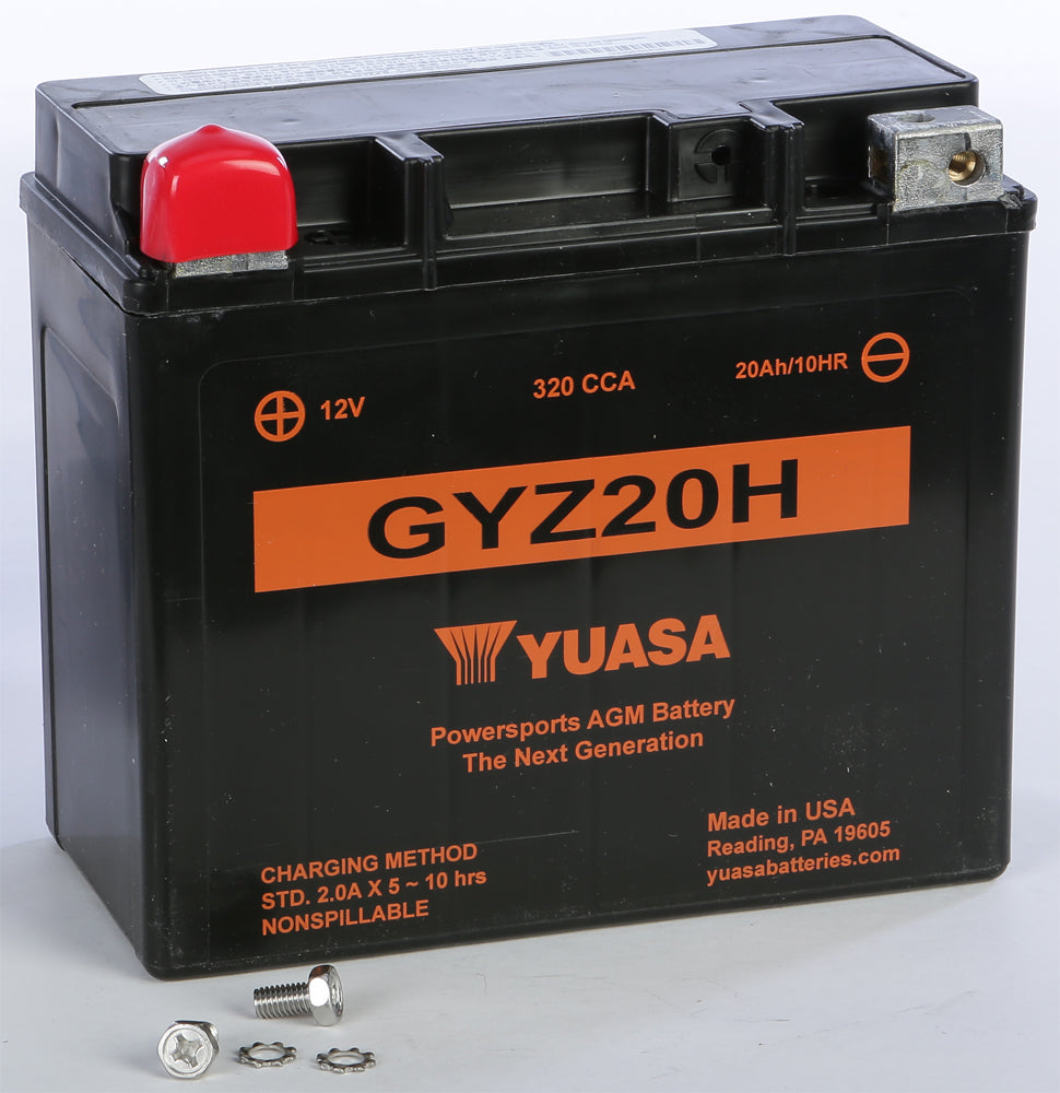 BATTERY GYZ20H SEALED FACTORY ACTIVATED by YUASA