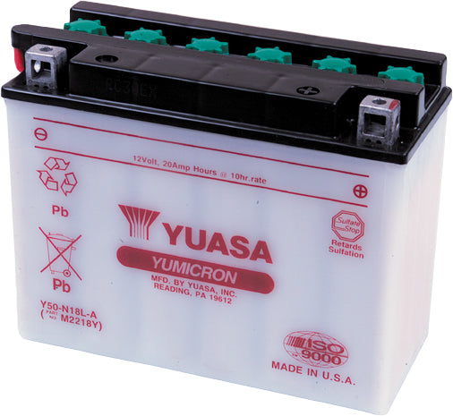 BATTERY Y50-N18L-A CONVENTIONAL by YUASA