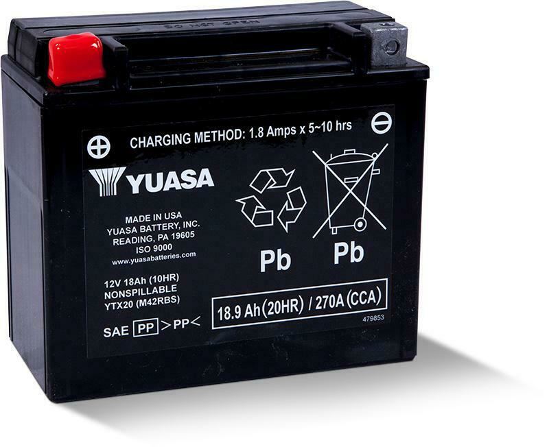 BATTERY YTX20 SEALED FACTORY ACTIVATED by YUASA