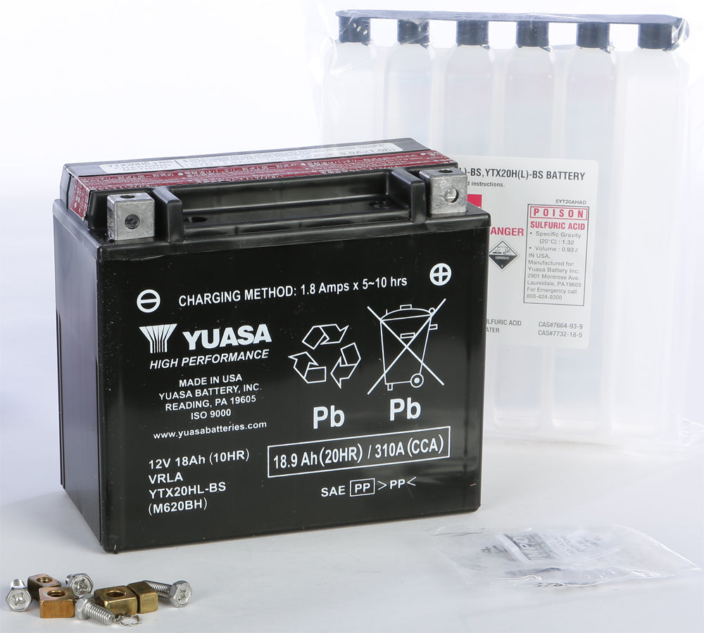 BATTERY YTX20HL-BS MAINTENANCE FREE by YUASA