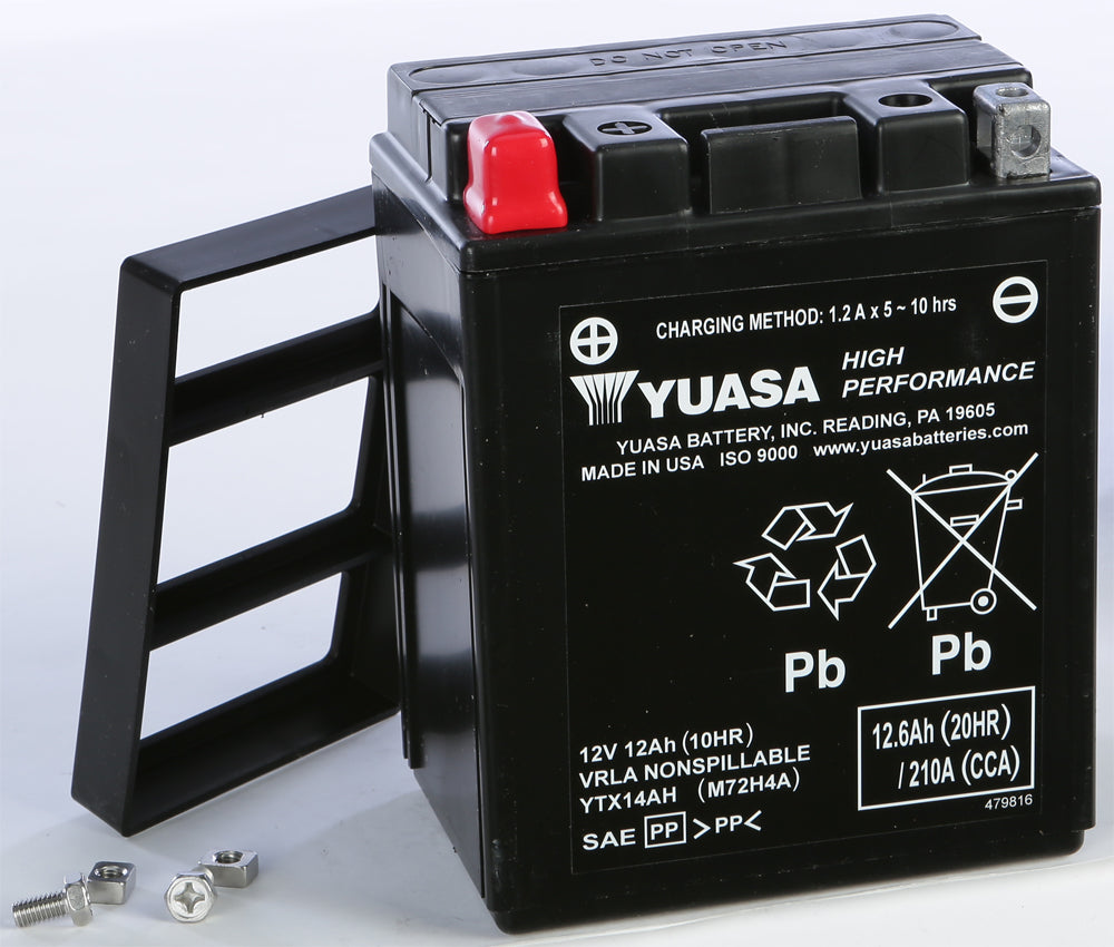 BATTERY YTX14AH SEALED FACTORY ACTIVATED by YUASA