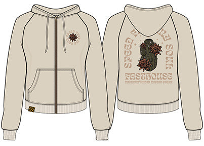 Women'S Desert Stars Hooded Zip-Up by Fasthouse