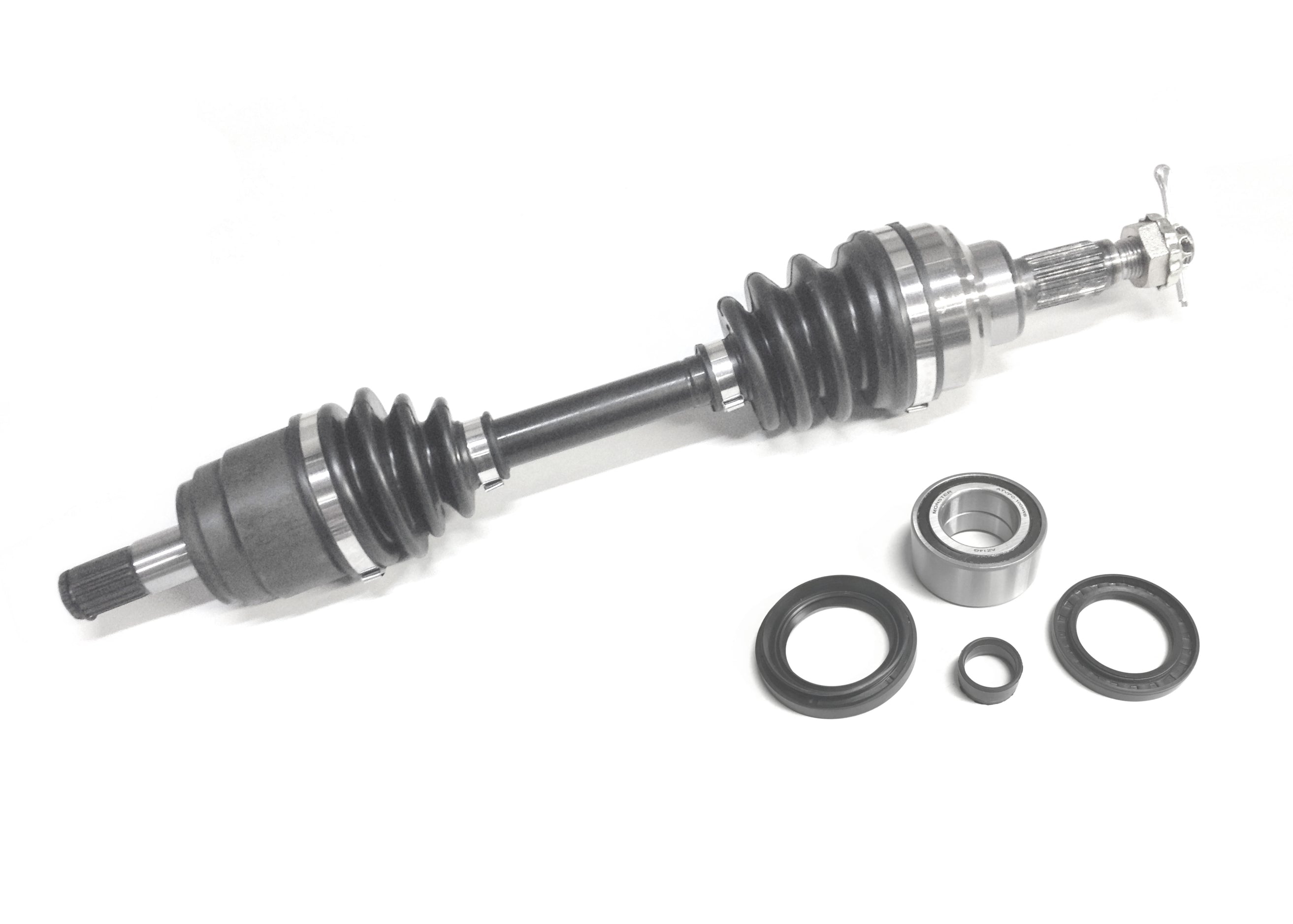 Precision Front Left CV Axle & Bearing Kit for Honda Foreman 400 4x4 1995-2001