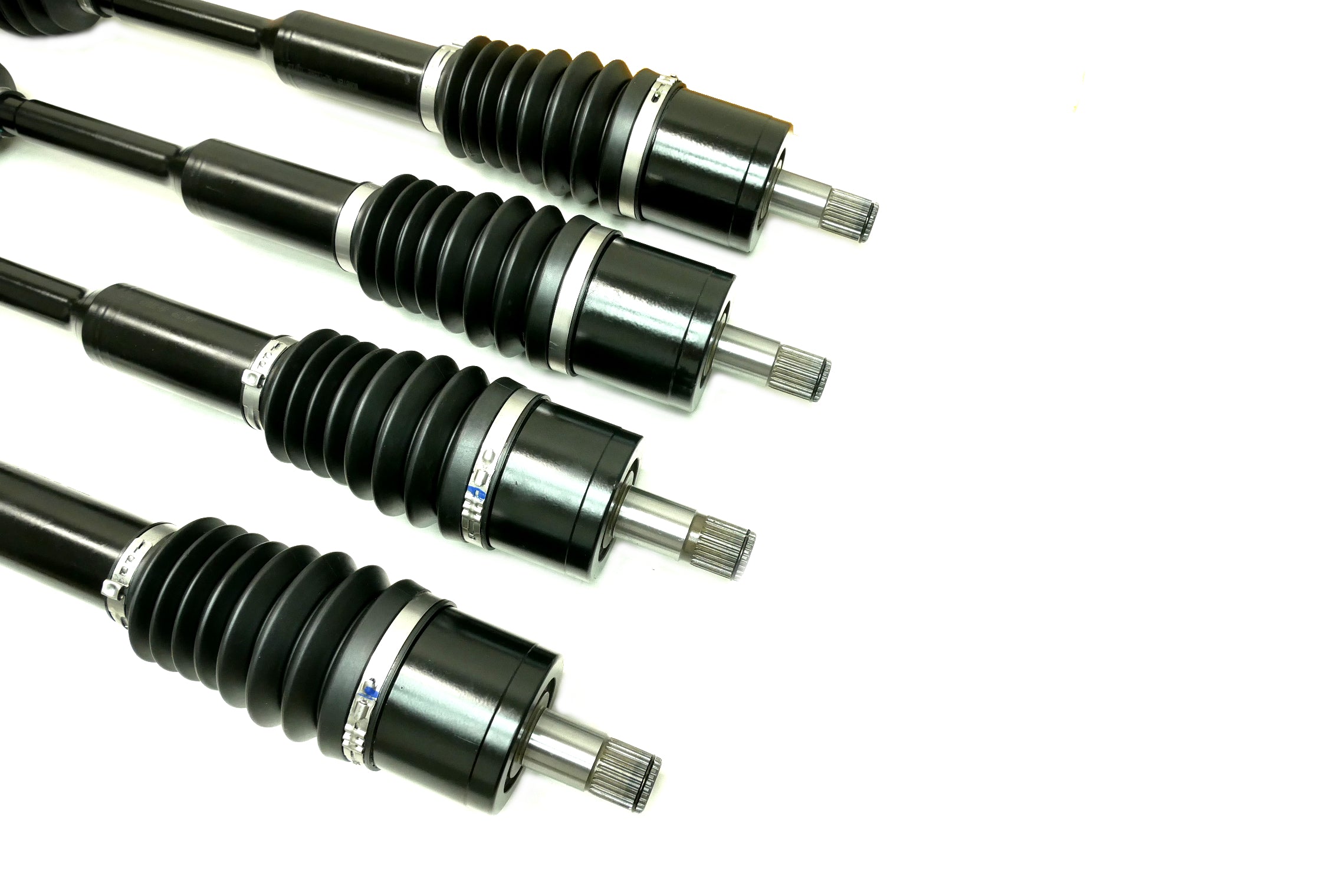 Monster XP Series Full CV Axle Set for Honda Pioneer 1000 & 1000-5 2016-2021, Front & Rear, Telescoping, Built Tough, 4340 Chromoly Steel, Direct Fit, Factory Length with 4" of Travel 2