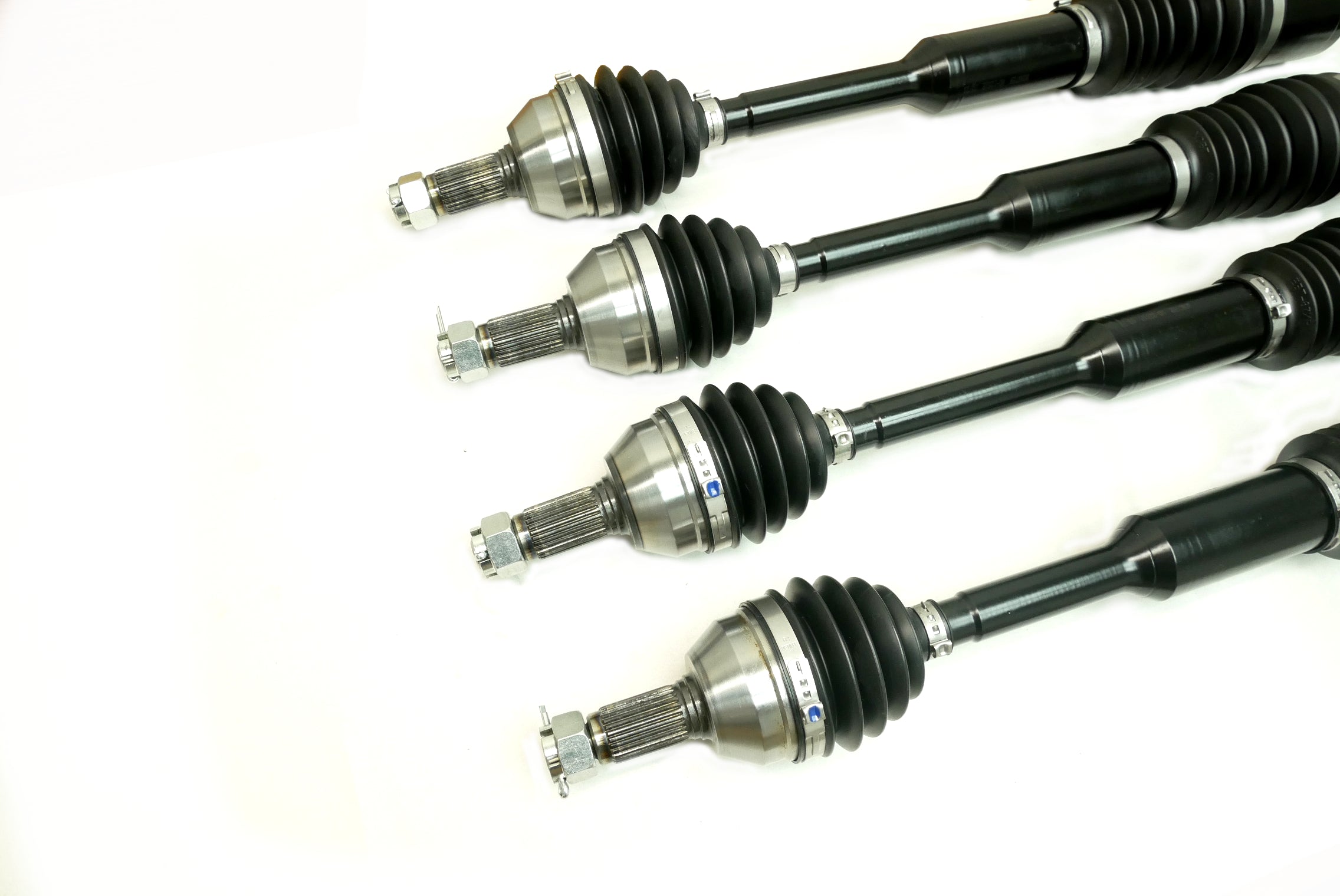 Monster XP Series Full CV Axle Set for Honda Pioneer 1000 & 1000-5 2016-2021, Front & Rear, Telescoping, Built Tough, 4340 Chromoly Steel, Direct Fit, Factory Length with 4" of Travel 3