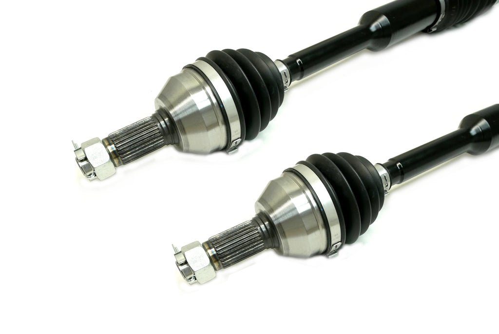 Monster XP Series Front CV Axles for Honda Pioneer 1000 & 1000-5 2016-2021, Left & Right, Telescoping, Built Tough, 4340 Chromoly Steel, Direct Fit, Factory Length with 4" of Travel 3