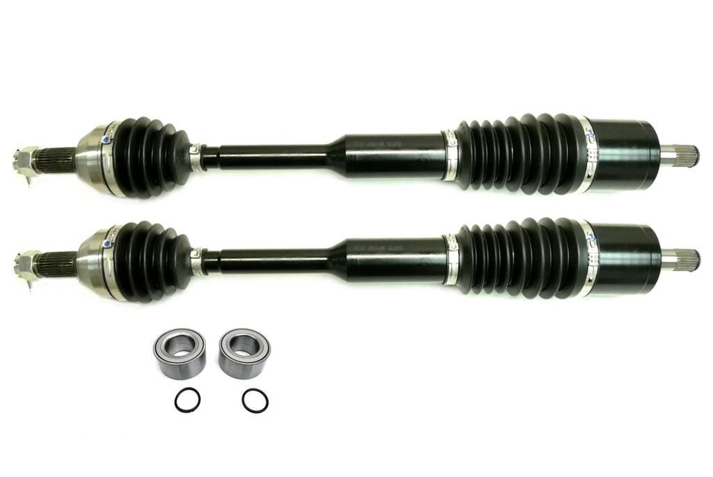 Monster XP Series Front CV Axles & Brgs for Honda Pioneer 1000 & 1000-5 2016-2021, Left & Right, Telescoping, Built Tough, 4340 Chromoly Steel, Direct Fit, Factory Length with 4" of Travel