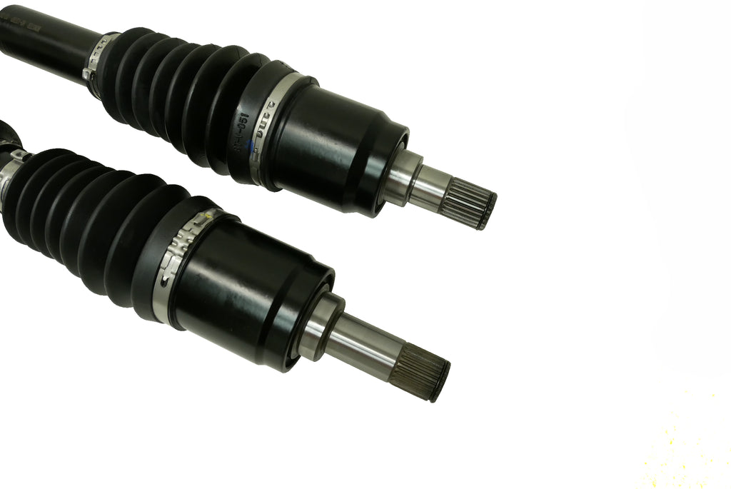 Monster XP Series Front CV Axles for Honda Pioneer 500 520 2015-2025, Left & Right, Telescoping, Built Tough, 4340 Chromoly Steel, Direct Fit, Factory Length with 4" of Travel 2