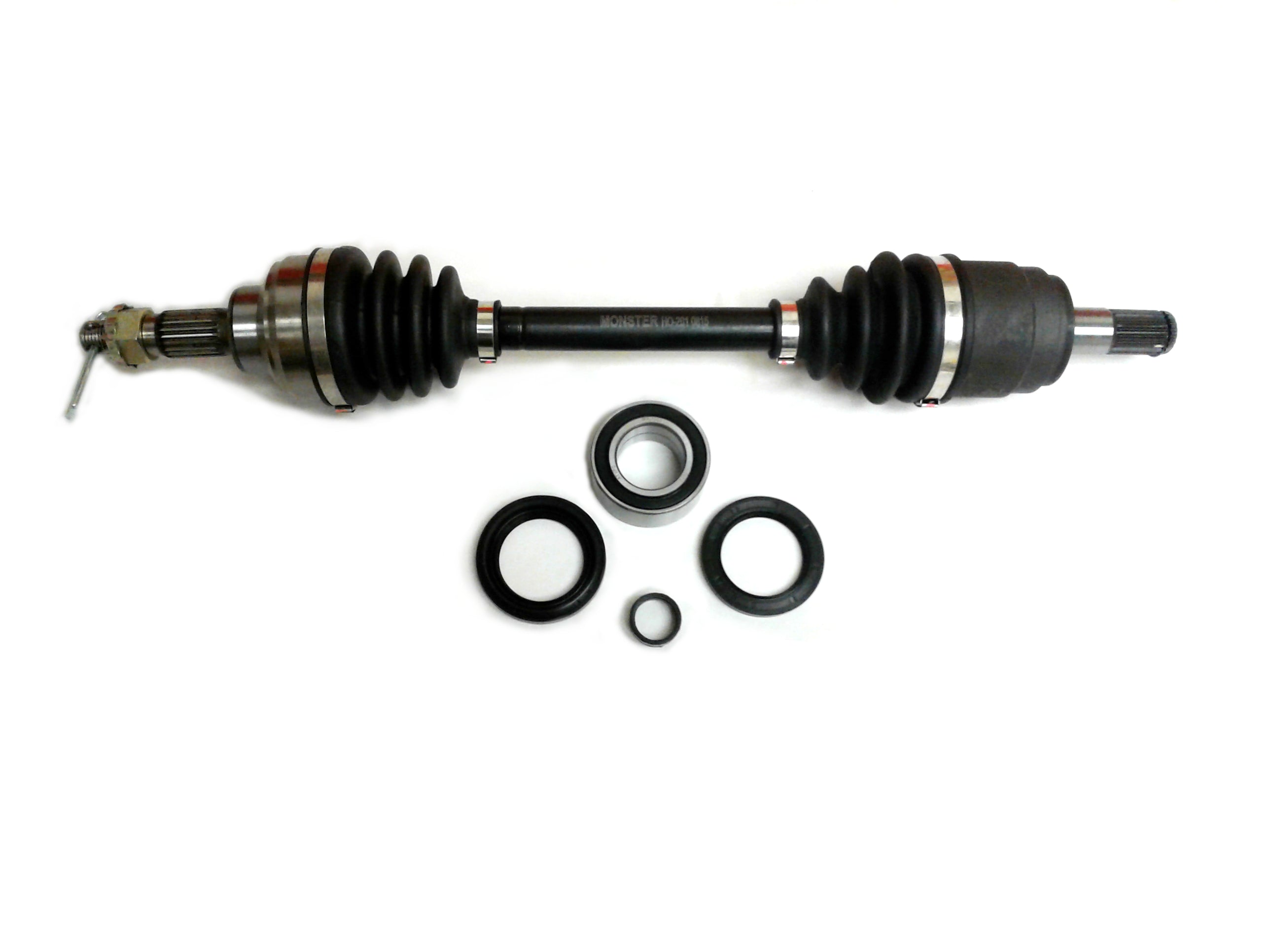 Precision Front Right CV Axle & Bearing Kit for Honda Foreman 400 4x4 1995-2001