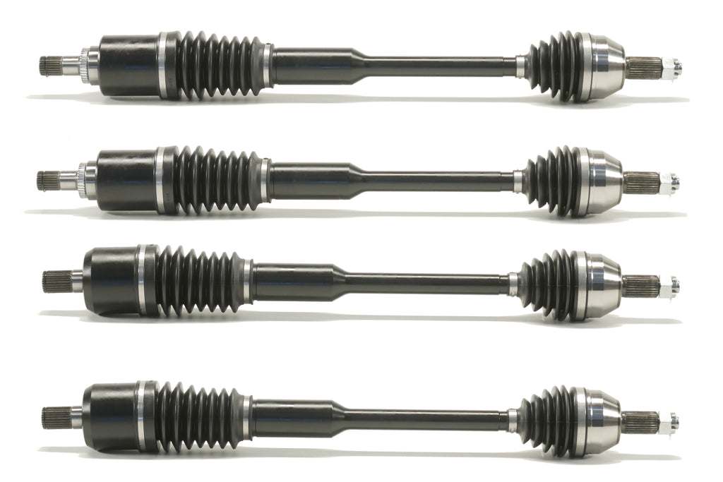 Monster XP Series Full CV Axle Set for Honda Talon 1000R 2019-2021, Front & Rear, Telescoping, Built Tough, 4340 Chromoly Steel, Direct Fit, Factory Length with 4" of Travel