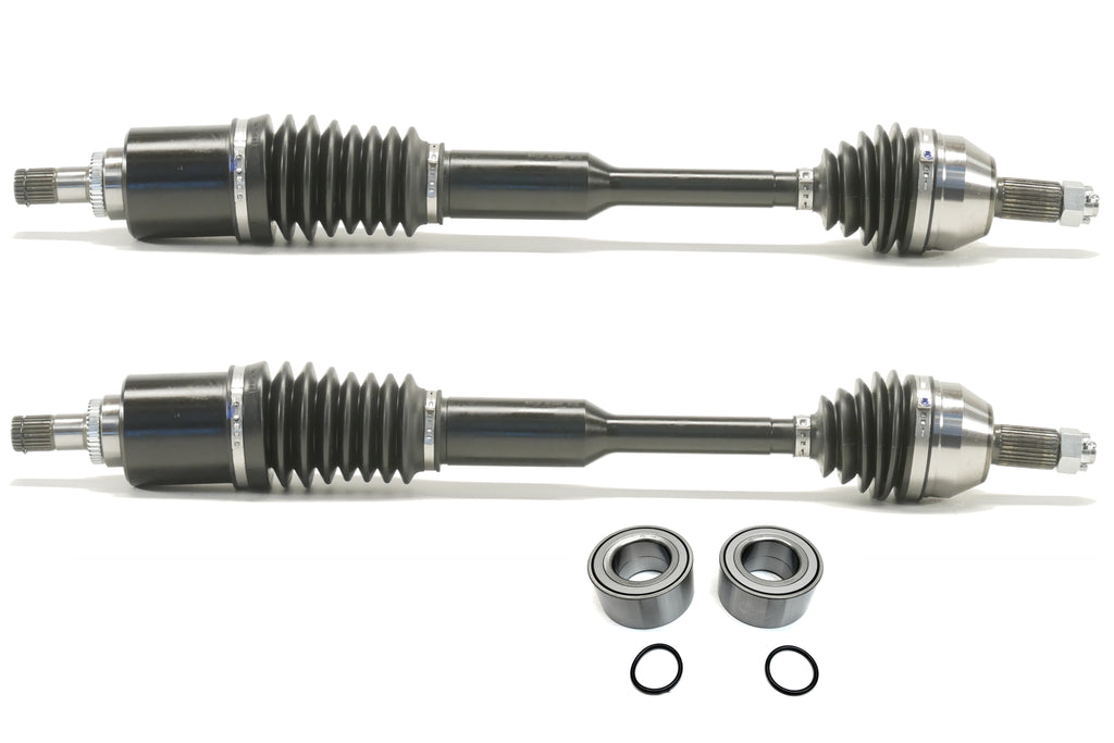 Monster XP Series Front CV Axles & Brgs for Honda Talon 1000X 2019-2021, Left & Right, Telescoping, Built Tough, 4340 Chromoly Steel, Direct Fit, Factory Length with 4" of Travel