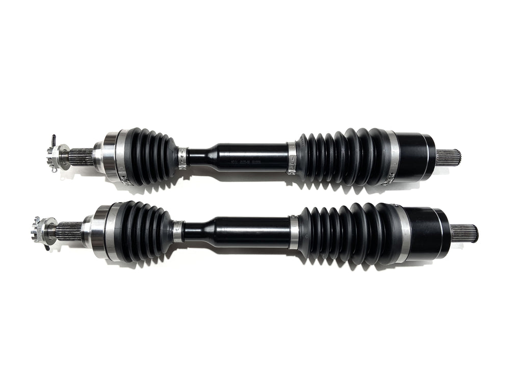 Monster XP Series Rear CV Axles for Honda 42250-HR6-A62, Left & Right, Telescoping, Built Tough, 4340 Chromoly, Factory Length with 4" of Travel 1