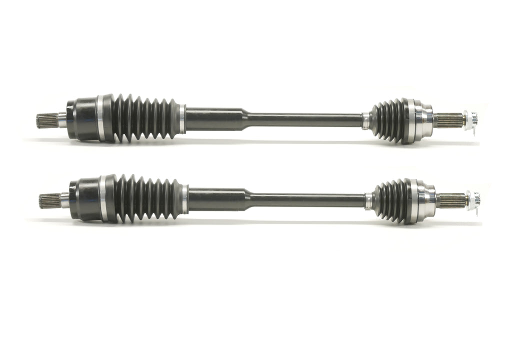 Monster XP Series Rear CV Axles for Honda Pioneer 700 & 700-4 2015-2021, Left & Right, Telescoping, Built Tough, 4340 Chromoly Steel, Direct Fit, Factory Length with 4" of Travel