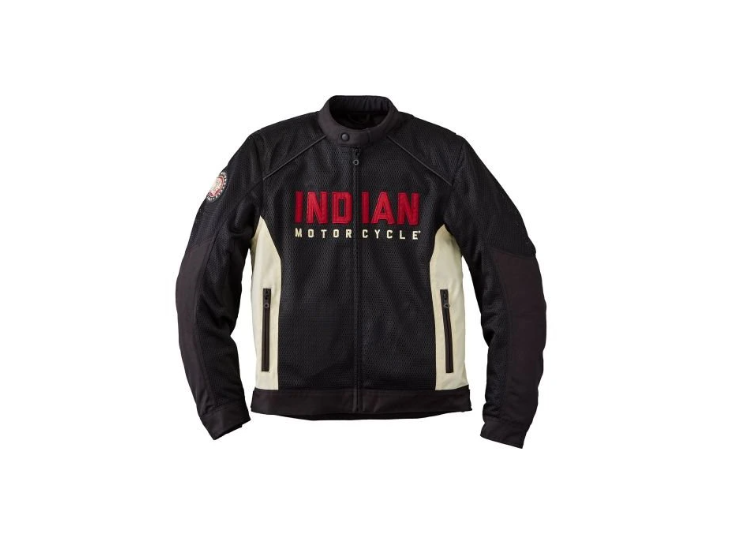 Indian Motorcycle Men's Mesh Lightweight Riding Jacket