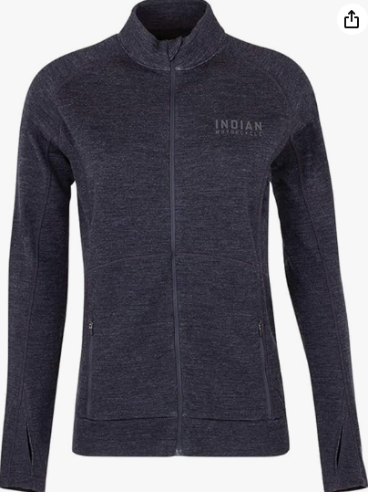 Indian Motorcycle Women's Zip Up Merino | M