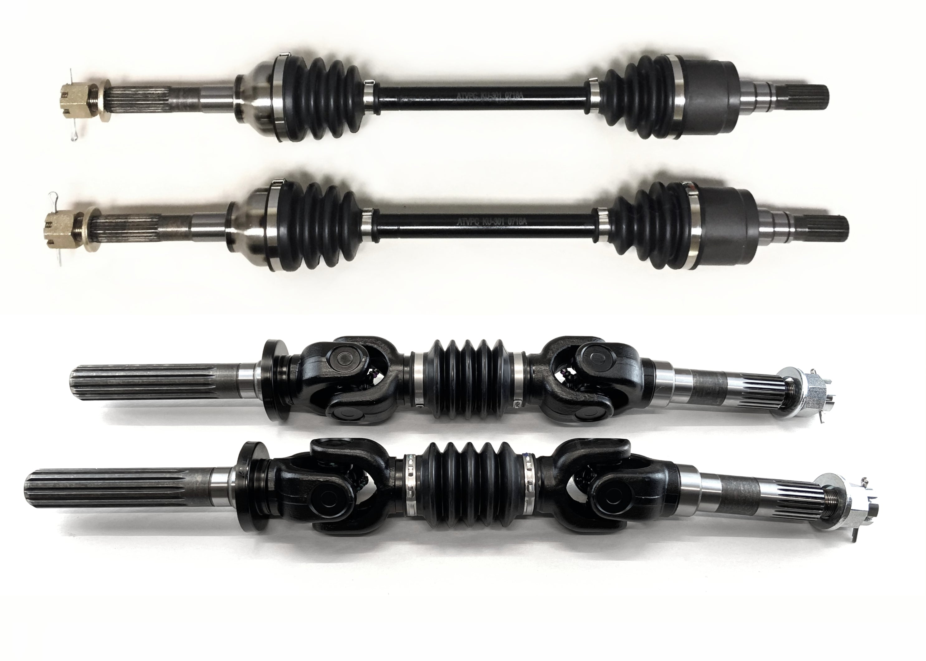 Precision Full CV Axle Set for Kubota K7561-15310 K7711-12330 K7711-12334