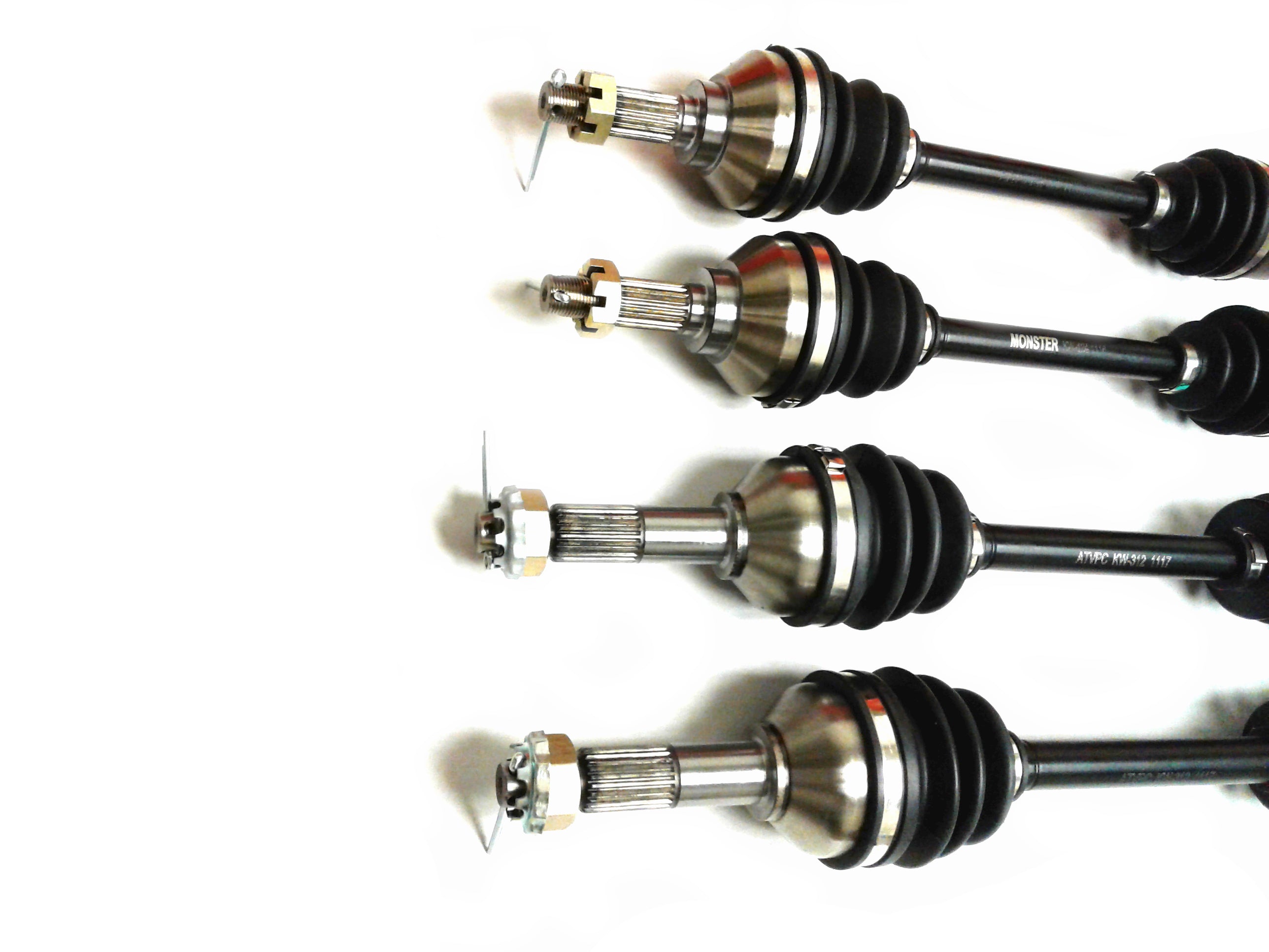 Precision Full CV Axle Set for Kawasaki 59266-0007 59266-0008 Quality Tested