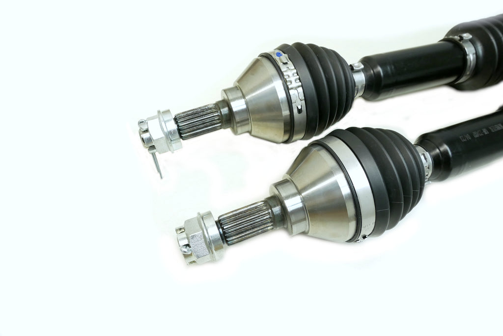 Monster XP Series Front CV Axles for Kawasaki 59266-0007, 59266-0008, Left & Right, Telescoping, Built Tough, 4340 Chromoly Steel, Direct Fit, Factory Length with 4" of Travel 3